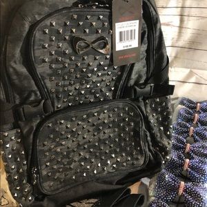 NWT Studded Nfinity  backpack